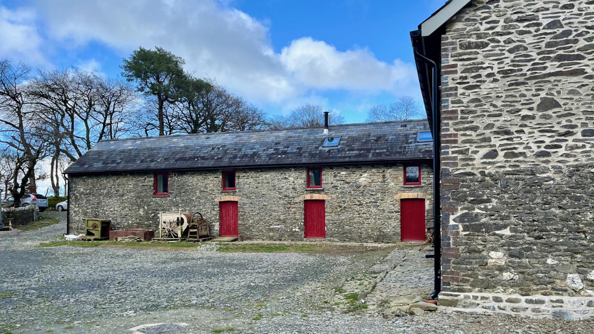 Apartamento Charming Countryside Barn Pencader  Exterior foto