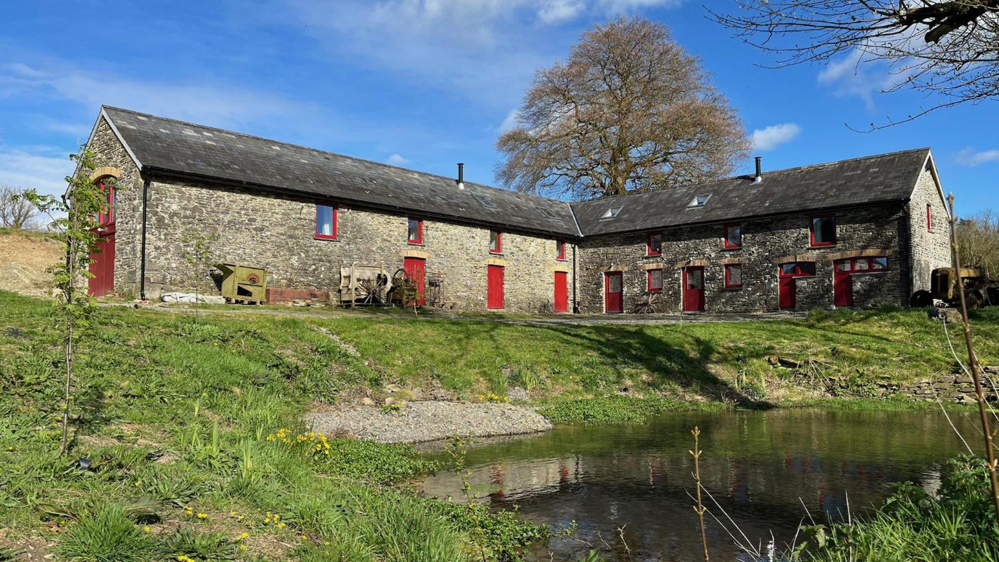 Apartamento Charming Countryside Barn Pencader  Exterior foto